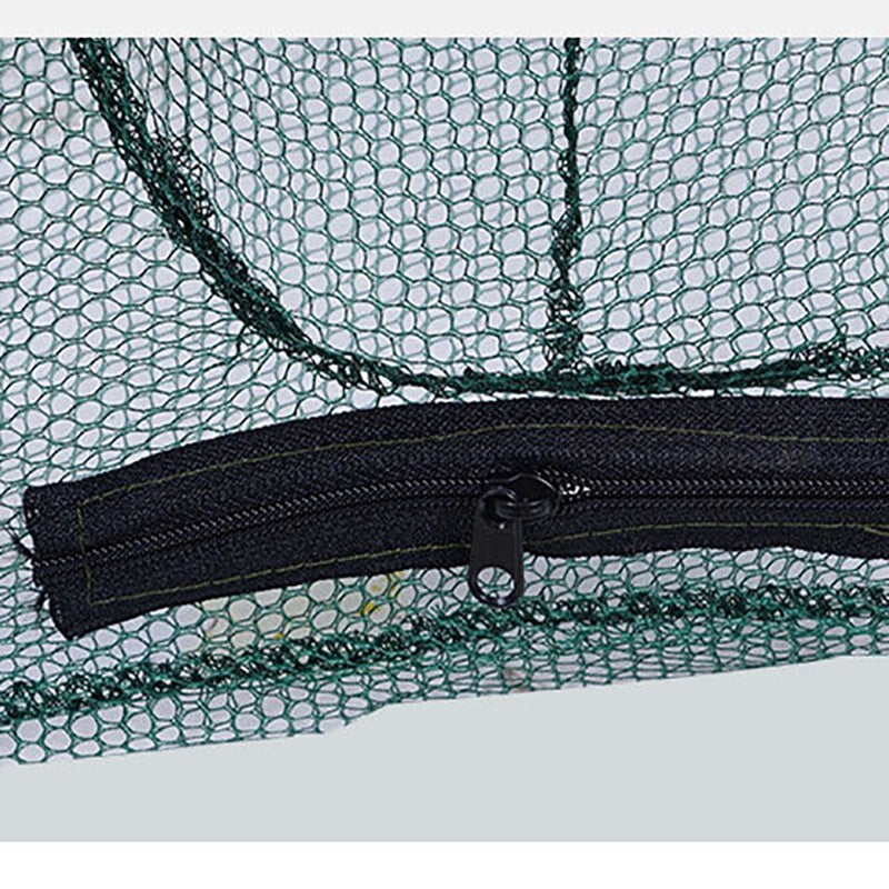 Large Foldable Fishing Nets Crab Shrimp Crawfish Cage Mesh Cast Minnow Trap Gear