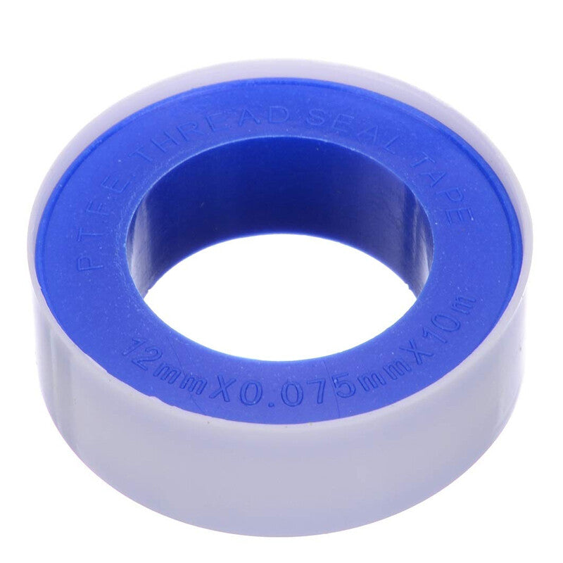 12X Teflon Tape 12mmx10M white thread PTFE plumbing tape plumbers sealing water