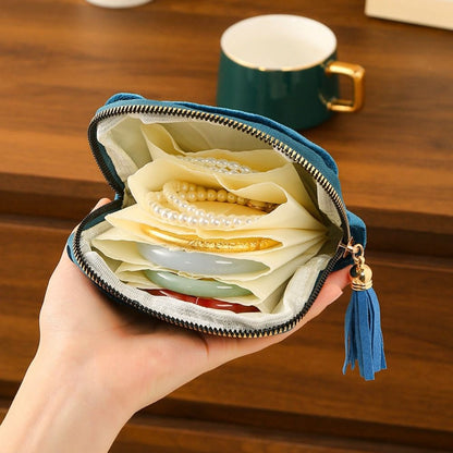 Bracelet Display Pouch Portable Jewelry Storage Bag Travel Jewelry Organizer