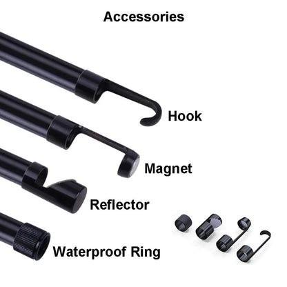 1080P Dual Lens Borescope Endoscope Camera Compatible with iPhone Android Car Pipe Mechanic