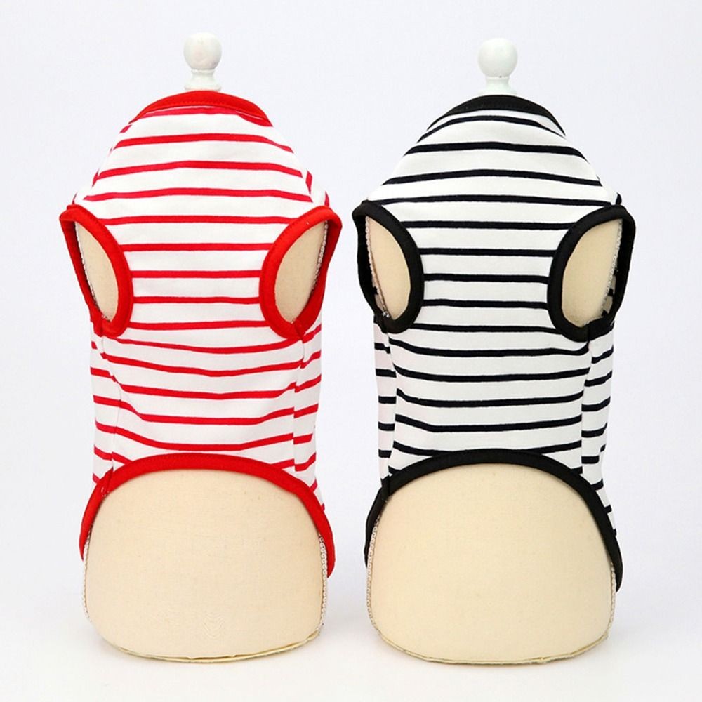 Cotton Dog Clothes Spring Summer Small Dogs Pullovers  Cat