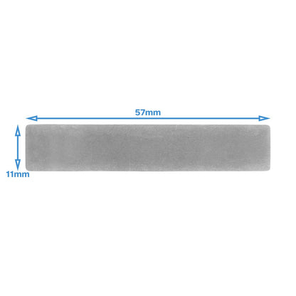 2pcs 57mm x 11mm Air Compressor Reed Valve Plate Pump Head Piston Cast Steel Set