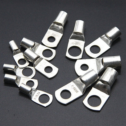 240Pcs 4WD Cable Lug Ring Battery Copper Tube Connector Kits Terminal Crimper AU