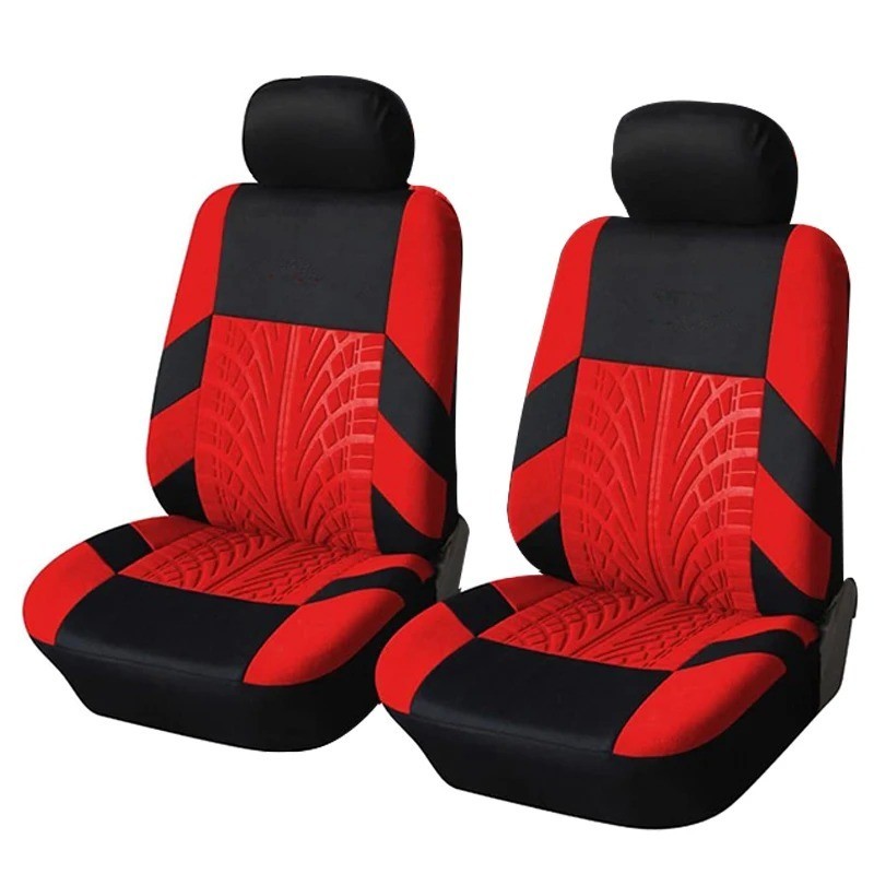 Universal Auto Car Seat Covers Full Set Anti Slip Seat Cover Protector Black AU