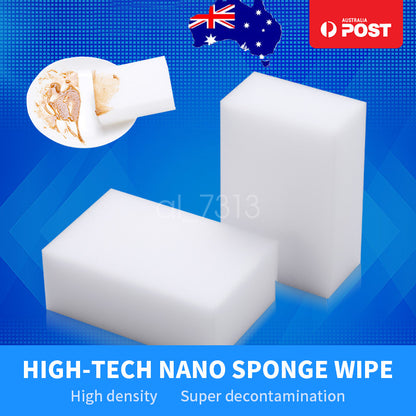 5-200pcs Magic Sponge Eraser Home Kitchen Car Melamine Foam Cleaner 100x70x30mm