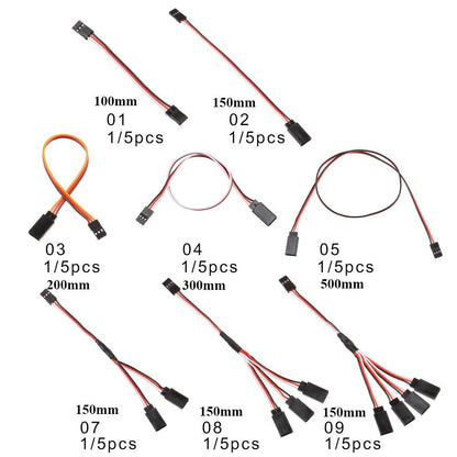 Cable Wire Lead Y Extension Cord RC Servo Lead Cable Extension RC Model Wire