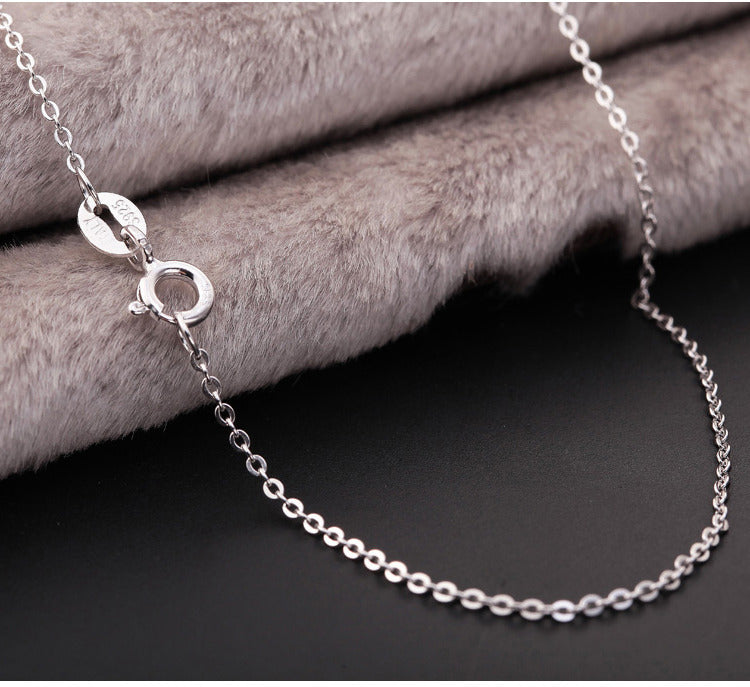 GENUINE 925 Sterling Silver Solid 1MM Link Chain Necklace for Pendant Stunning