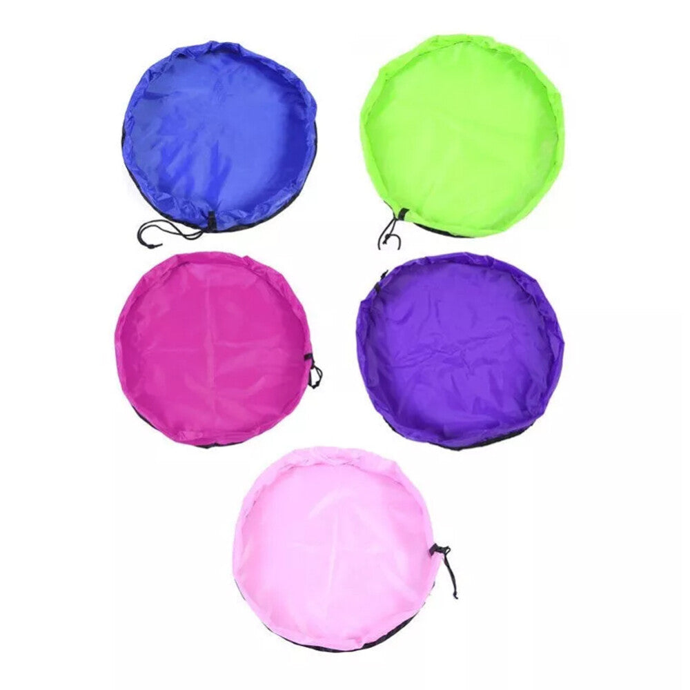 150cm Kids Play Mat Bag Portable Toy Storage Organizer Lego Toys Drawstring Bag – Compatible with Lego