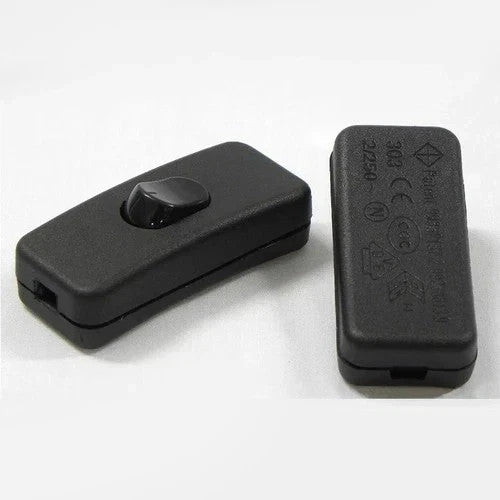2pc Table Lamp Rocker Switch – AC 250V ON/OFF for LED Lights