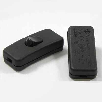 2pc Table Lamp Rocker Switch – AC 250V ON/OFF for LED Lights