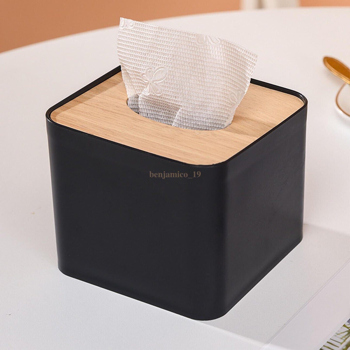 NEW HOT Square Tissue Box Cover - Stylish Cube Tissue Box Holder | Bnb Supplies