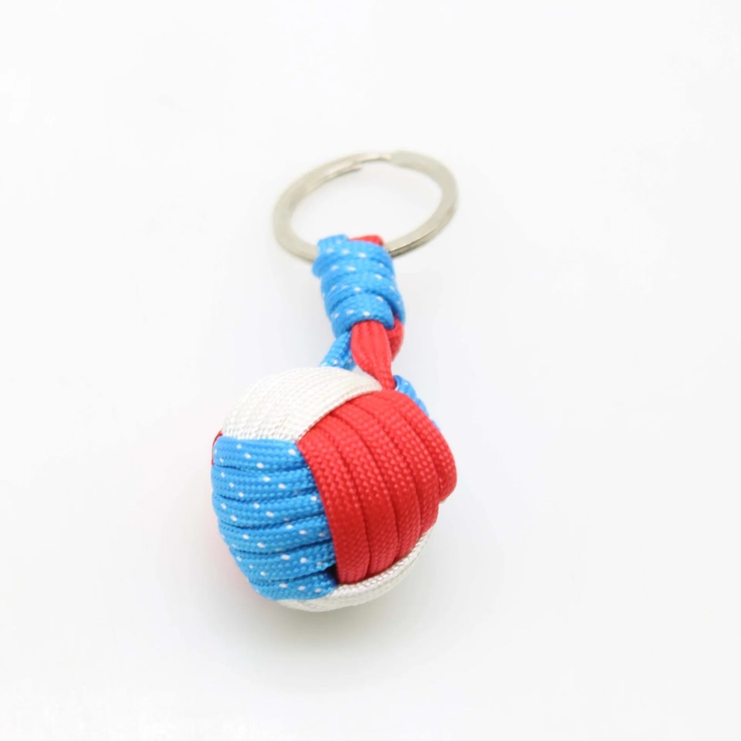 Paracord Monkey Fist Keychain Survival Rope Ball Key Ring Pendant EDC