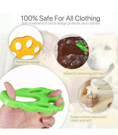 2-10x Pet Hair Remover Dog Cat Fur Lint Catcher Laundry Washing Machine Reusable
