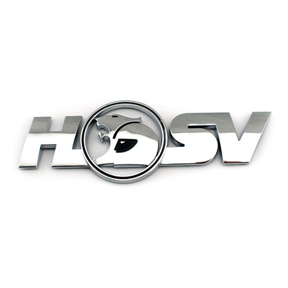 HSV Chrome Logo Badge - Boot or Side Skirt Emblem For Holden VT VX VY VZ VE VF D