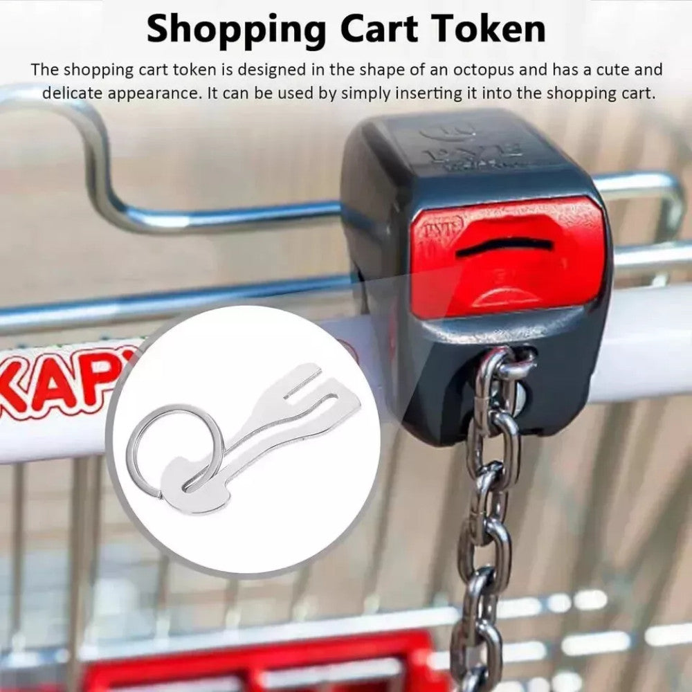 2x AUSSIE SHOPPING TROLLEY TOKEN MASTER KEY Unlocker Woolies WWS Coles Aldi COIN
