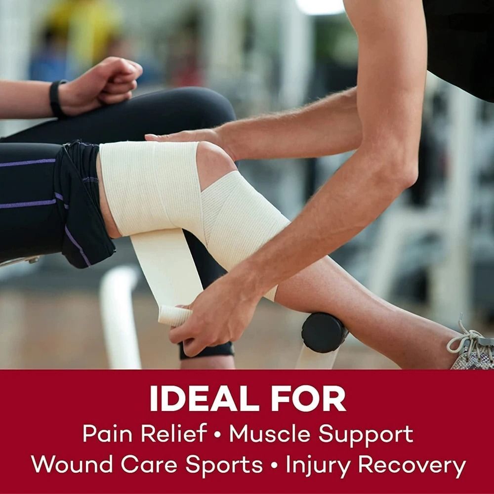 Sweatproof Strong Compression Bandage Wrap Breathable Binding Straps