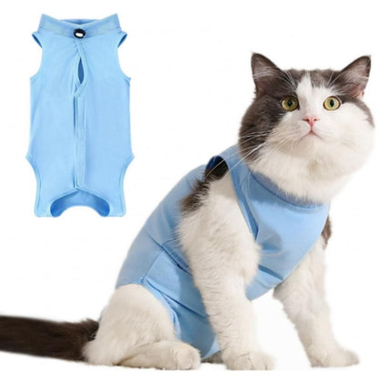 Jumpsuit Kitten Recovery Clothes Anti-licking Cat Sterilization Suit  For Pet