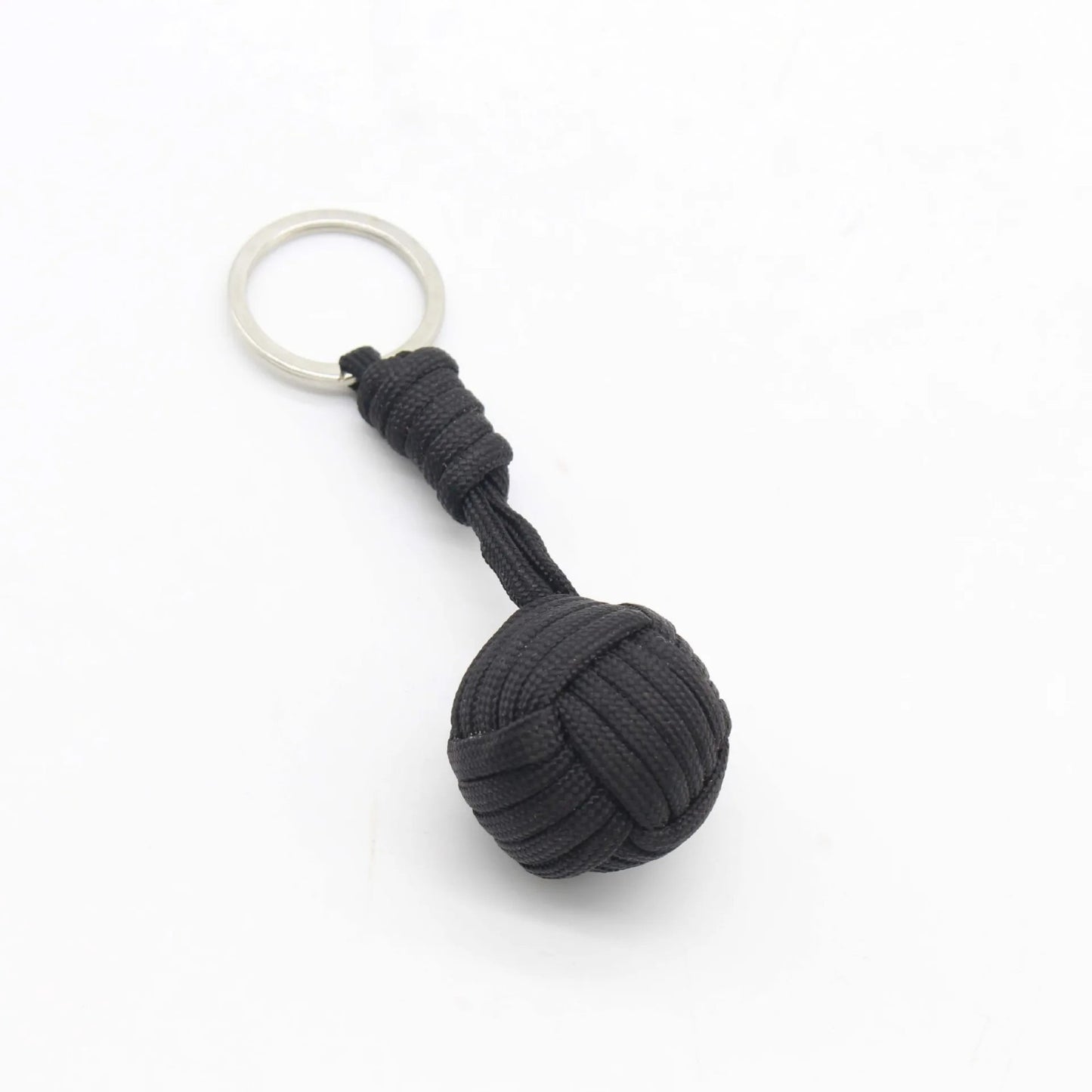Paracord Monkey Fist Keychain Survival Rope Ball Key Ring Pendant EDC