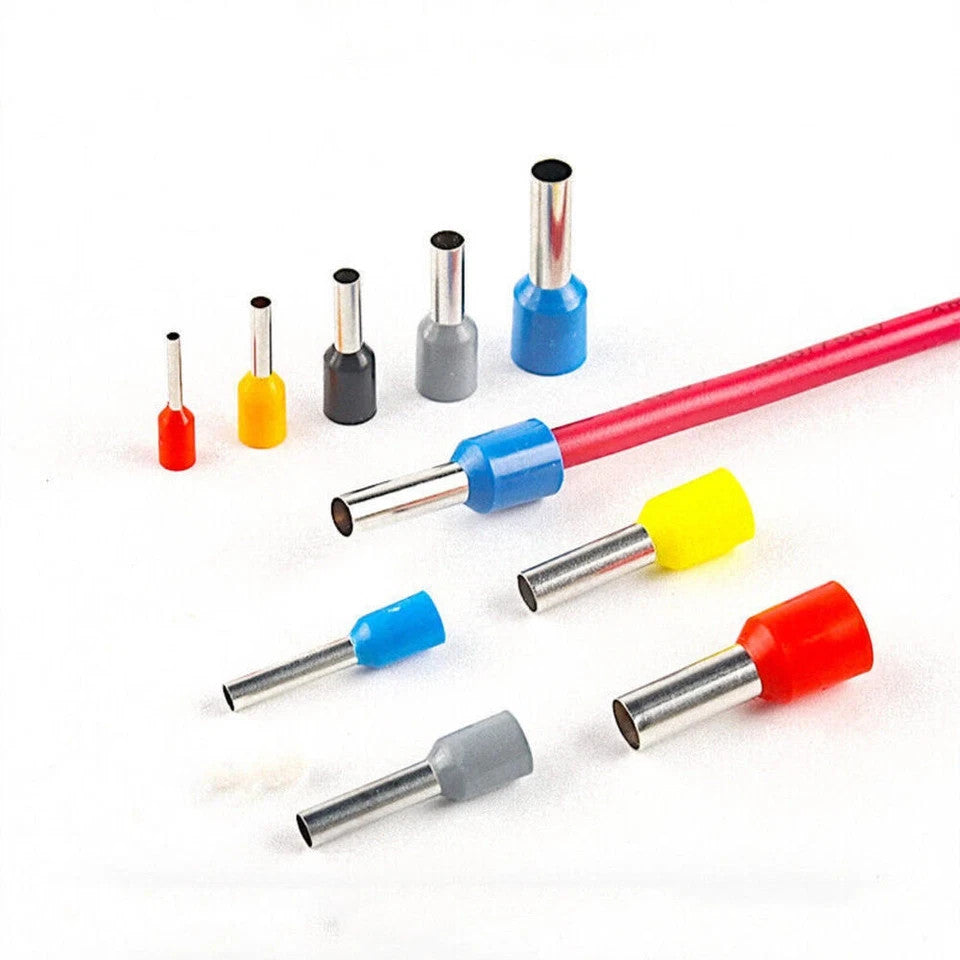1200PCS Wire Crimp Connector Cable Cord Pin End Bootlace Ferrule Terminal Kits