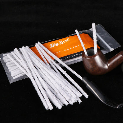 200pcs Smoking Pipe Cleaners Blend Cotton Rods Tobacco Mouthpiece Disposable