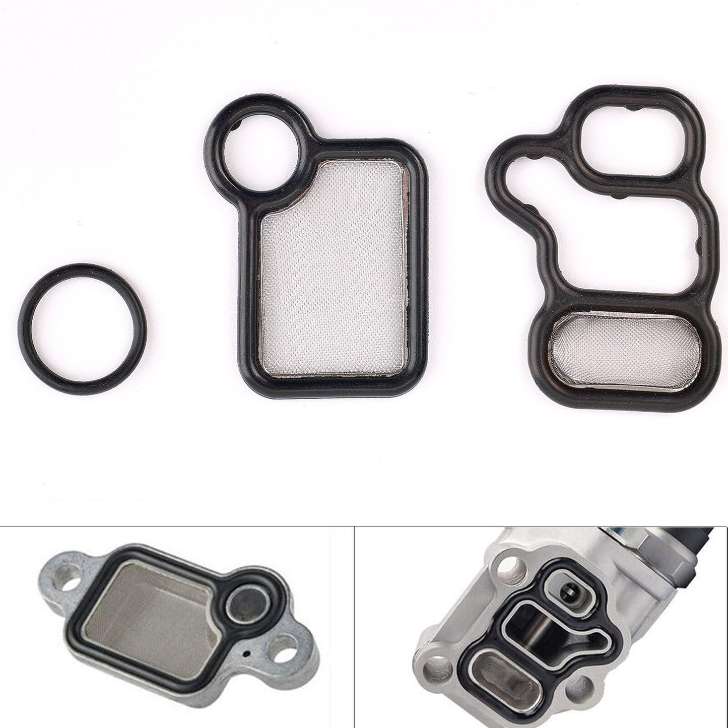 Solenoid Spool Valve Gasket Set Compatible with Honda Civic Accord CRV VTEC K-series2008-11