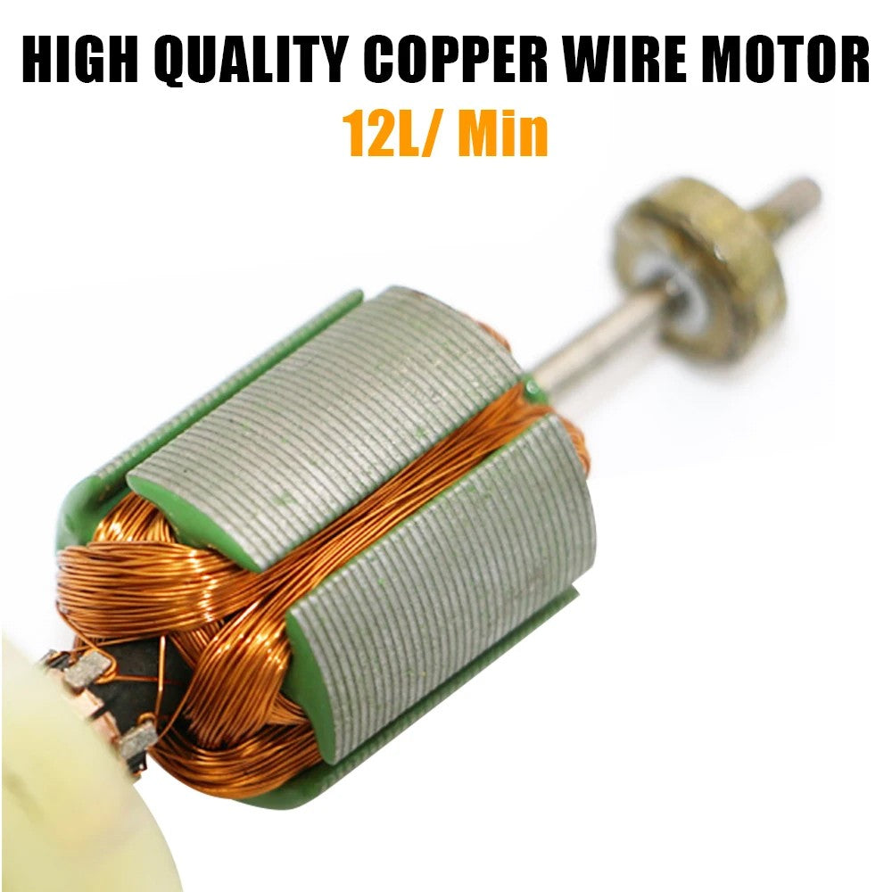 1x 12V Car Electric Diesel Fuel Pump 12L/min Water Oil Diesel Fuel Transfer Pump