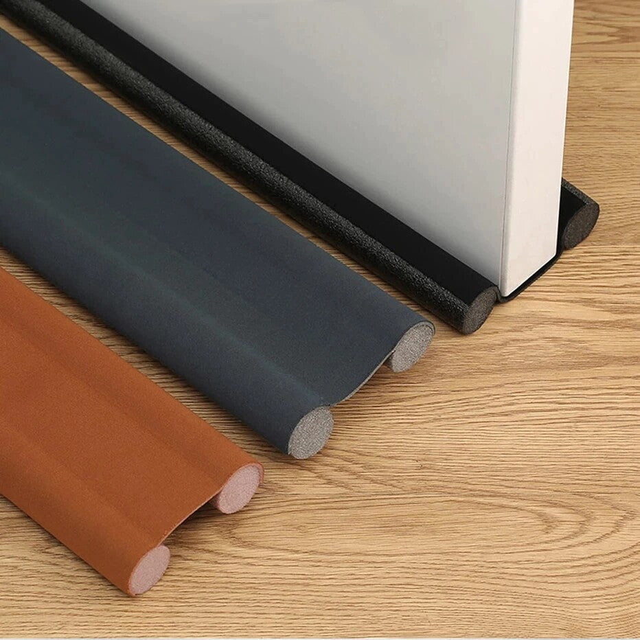Flexible Door Bottom Sealing Strip Guard Wind Dust Threshold Seal Draft Stopper