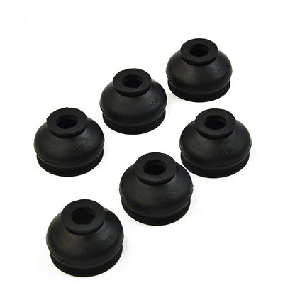 6 Pcs UNIVERSAL Rubber-Tie Rod End Ball Joint Dust Boots Dust Cover Boot Gaiters