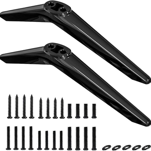 No Drilling TV stand legs Non-slip Base Stand TV Stand for TCL/Roku