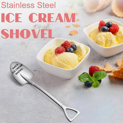 Ice Cream Scoop 304 Stainless Steel Shovel Set Birthday Gifts for Dad