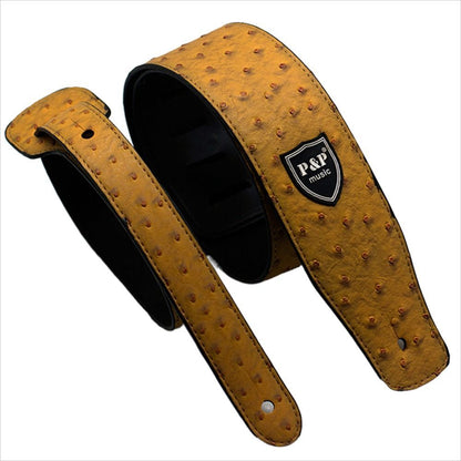 Embossed Electric Guitar Strap Bass Guitar Strap for Electric Guitar