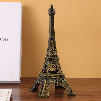 Bronze Eiffel Tower Model Metal Eiffel Tower Decorative Ornaments