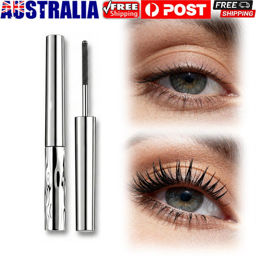 Washable Wand Mascara 3D Curling Waterproof Sweatproof Iron Mascara Long Lasting