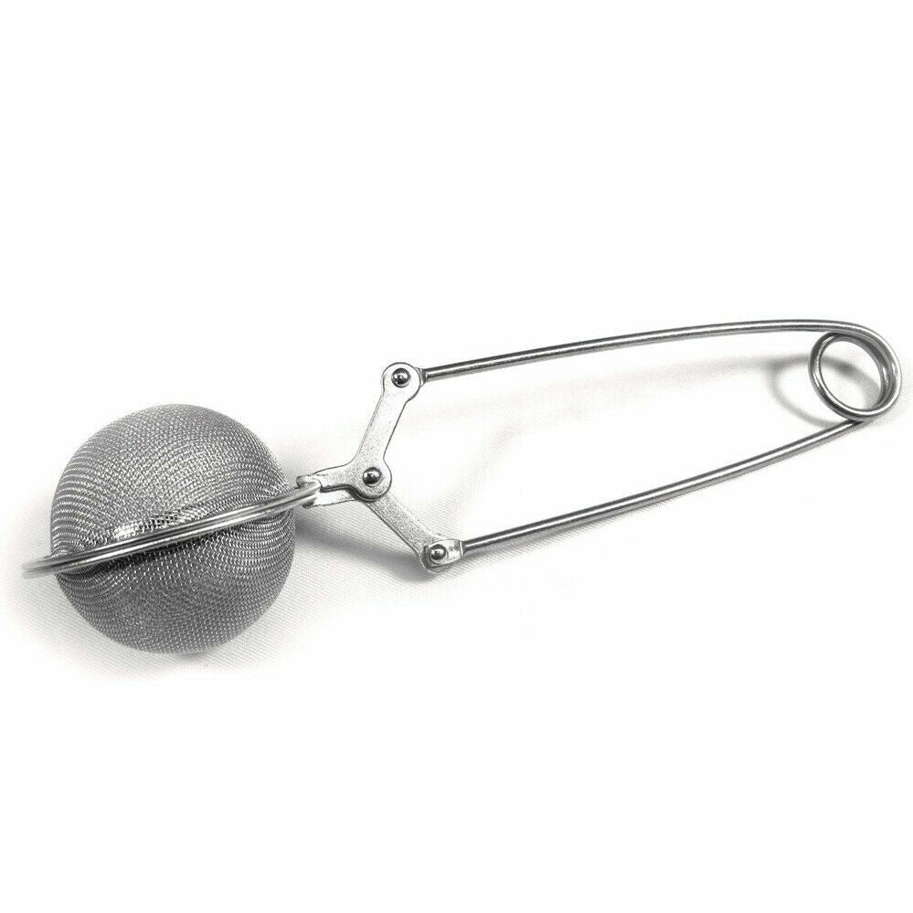 2pcs Herbs Loose Strainer Tea Mesh Ball Infuser Leaf Stainless Reusable