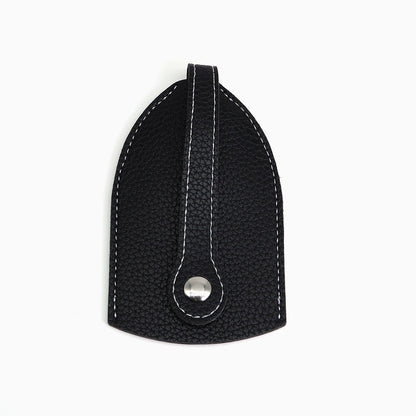 Leather Keychain Pouch Pull Type Key Wallets Creative Key Bag  Key