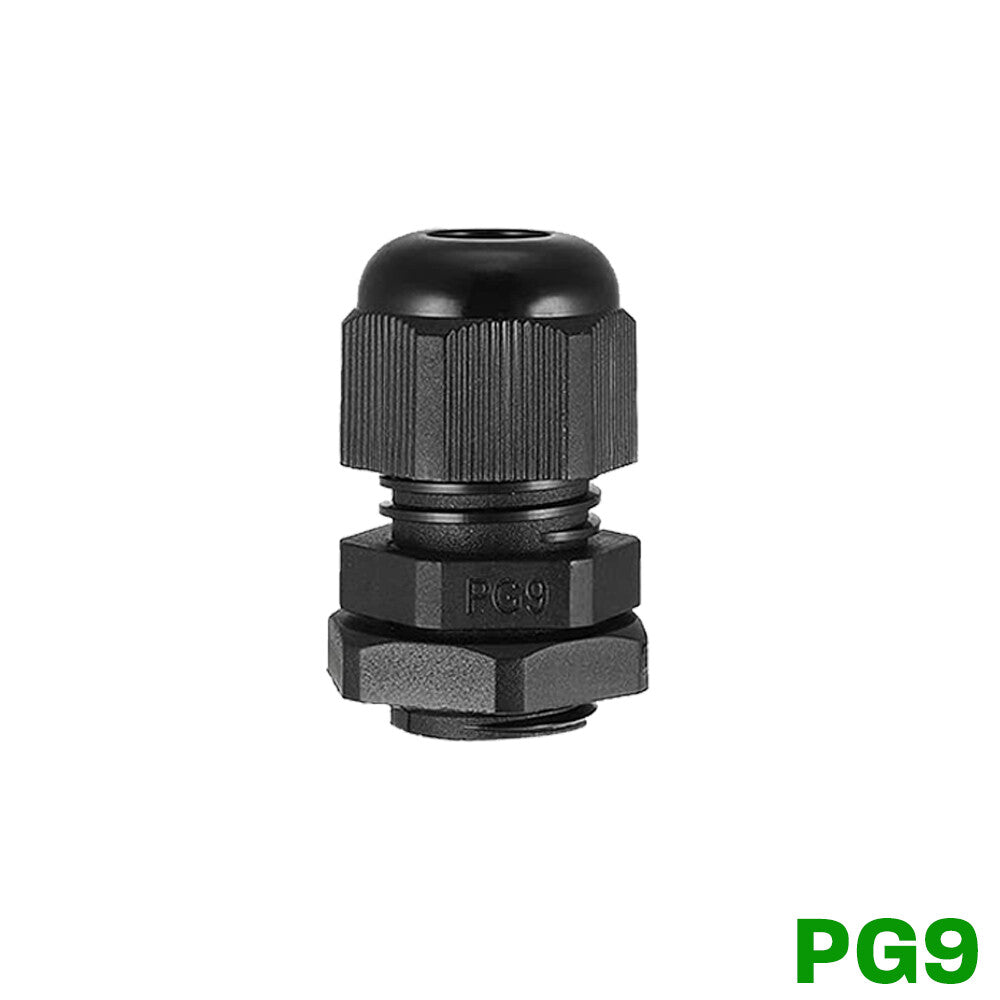 10/50Pcs Waterproof Nylon Cable Gland Kit IP68 Joints Adjustable Locknut Tools
