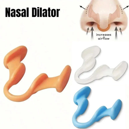 2-10PCS Silicone Anti Snoring Nose Clip Sleep Aid Stop Snoring Device
