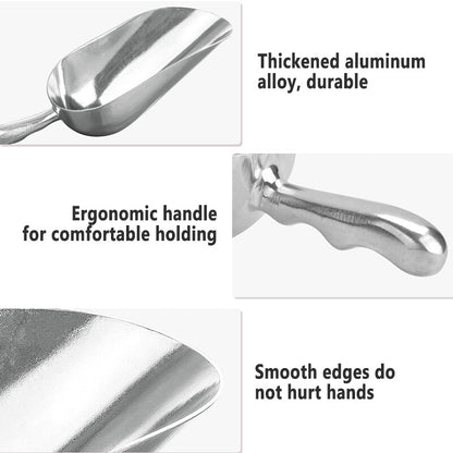 Food Candy Ice Scoop Bar Shovel Scoop Stainless Steel Metal for Kitchen Tools