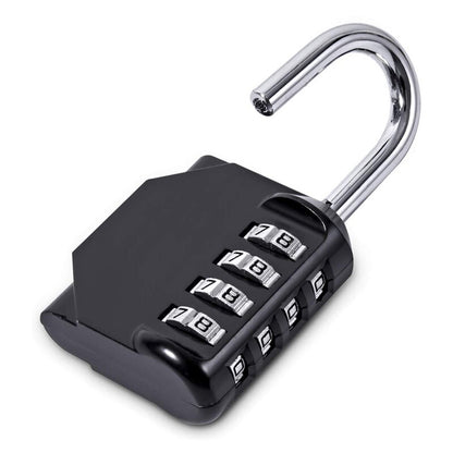 Combination-Lock 4 Digit Outdoor Waterproof Padlock,Gate,Locker,Hasp Number Lock