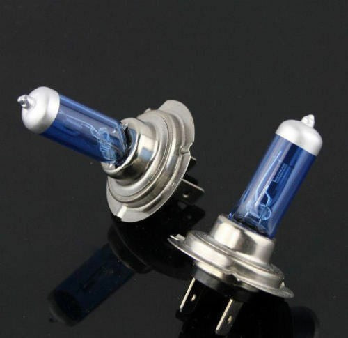 1 Pair 12V H7 100W Xenon White 6000k Halogen Car Head Light Lamp Globes Bulbs AU