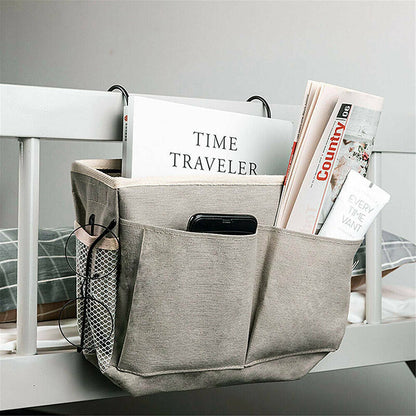 Bedside Caddy Hanging Storage Bed Holder Couch Organiser Container Bag Pocket AU
