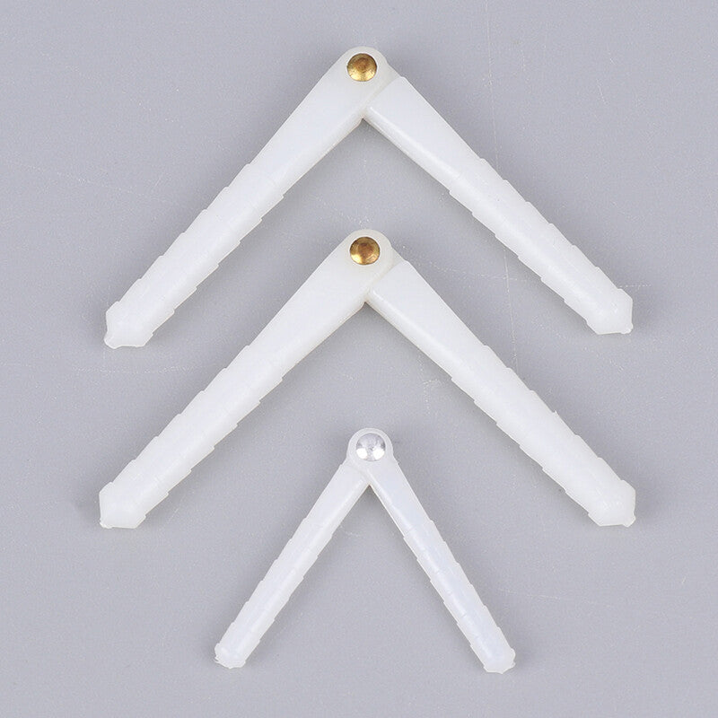 10 PCS Diameter 2.5mm 4.5mm Plastic Pin Hinge For RC Airplane Model Wing