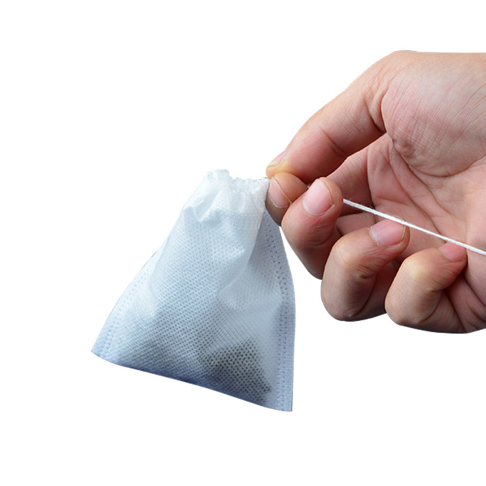 100pcs Non-woven Cloth Heat Sealing Filter Paper Loose Disposable Empty Tea Bag