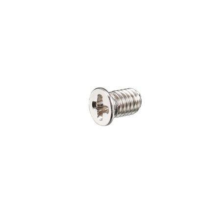 100pcs Computer PC Case 2.5" HDD Flat Phillips Head Hard Drive Screw M3x4.8mm