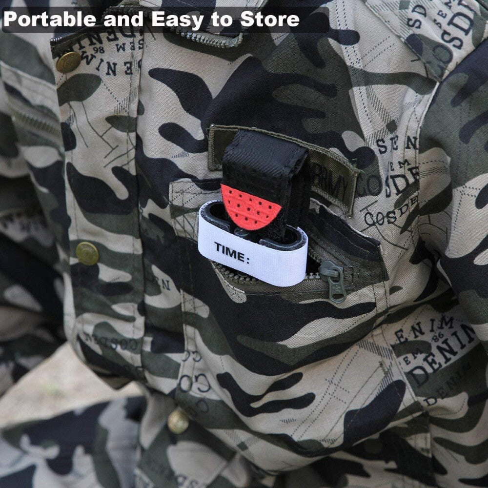 5PCS Combat Tourniquet First Aid Medical Emergency Buckle Quick Release Strap