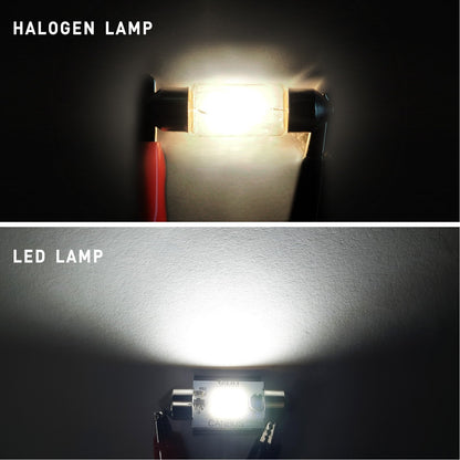 2X CAR NEW LED 31MM FESTOON INTERIOR WHITE LIGHT BULB WEDGE AUTO DOME GLOBE AU