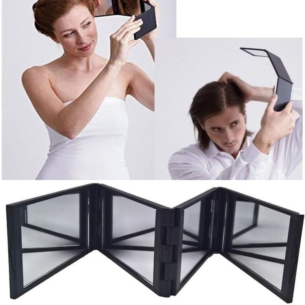 360-Degree Viewing Angle Multi Angle Folding Mirror  for Self Haircutting
