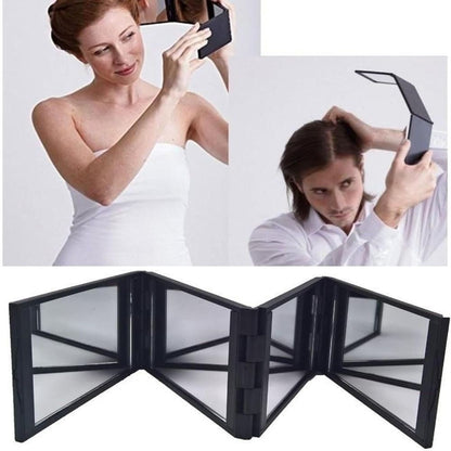 360-Degree Viewing Angle Multi Angle Folding Mirror  for Self Haircutting