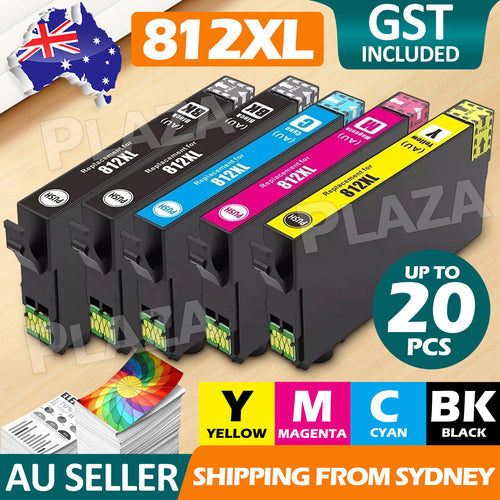 812XL 812 XL Compatible Ink Cartridges For EPSON WF3820 WF3825 WF4830 WF4835