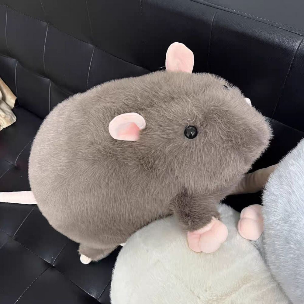 Soft Plush Fancy Rat Doll Simulation Mouse Plushie Doll Stuffed Animal Toy AU